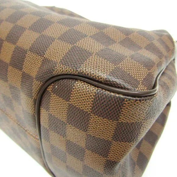 LOUIS VUITTON Authentic Brown Damier Shoulder Bag - Picture 4 of 11